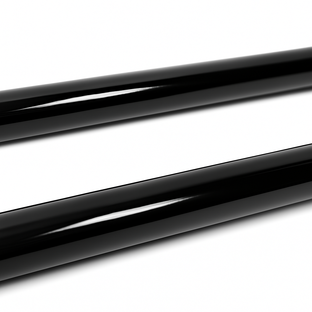 5ft Black Steel Hanging Rail