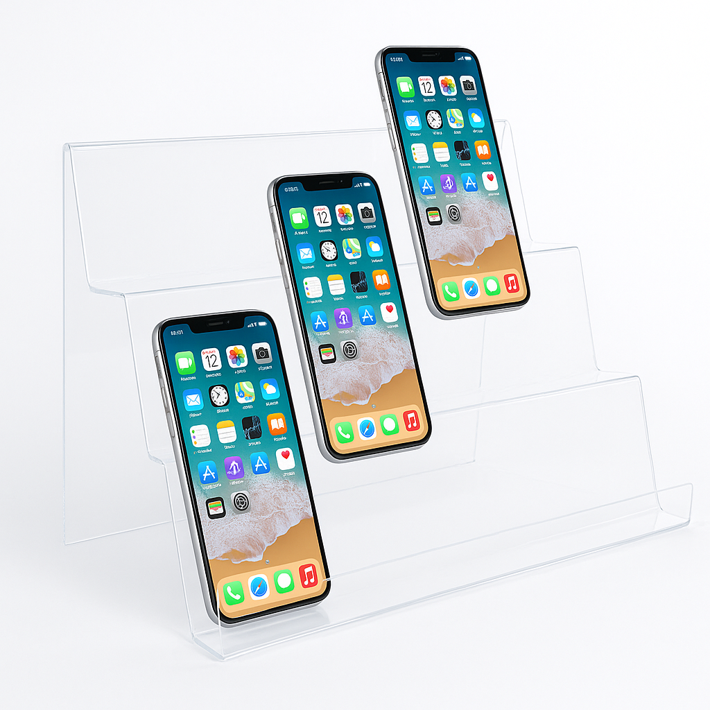 Acrylic Display Stands 2 Tier & 3 Tier