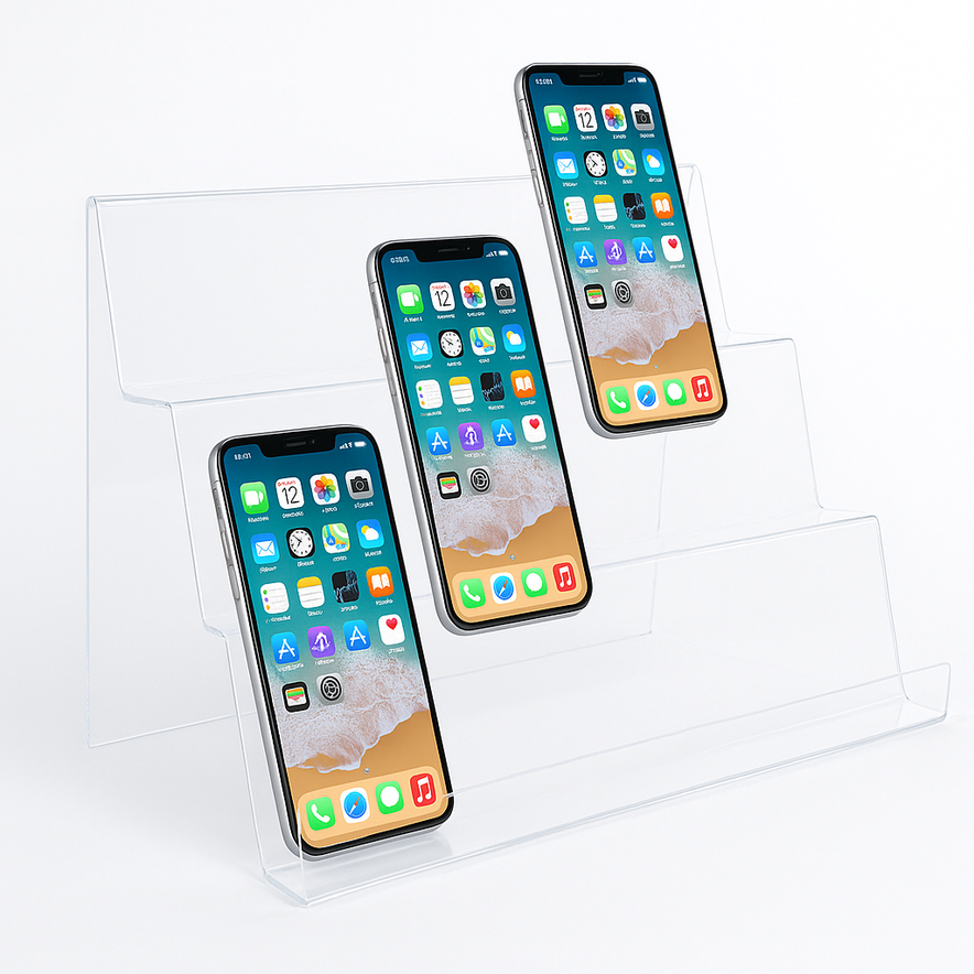 Acrylic Display Stands 2 Tier & 3 Tier