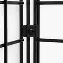 Black Corner Grid Mesh Display Unit – Heavy Duty
