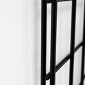 Black Corner Grid Mesh Display Unit – Heavy Duty