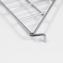Chrome  Corner Grid Mesh Display Unit – Heavy Duty