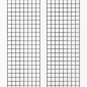 Grid Mesh Panels (Packs) 4ft/5ft/6ft/7ft/8ft