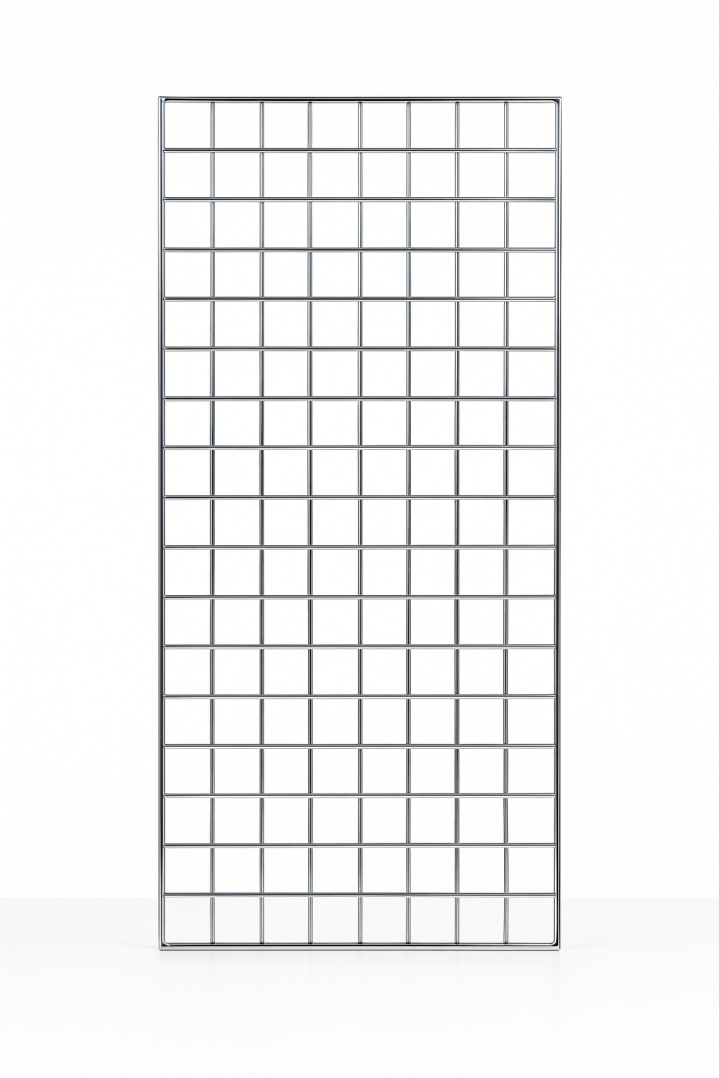 Chrome  Corner Grid Mesh Display Unit – Heavy Duty