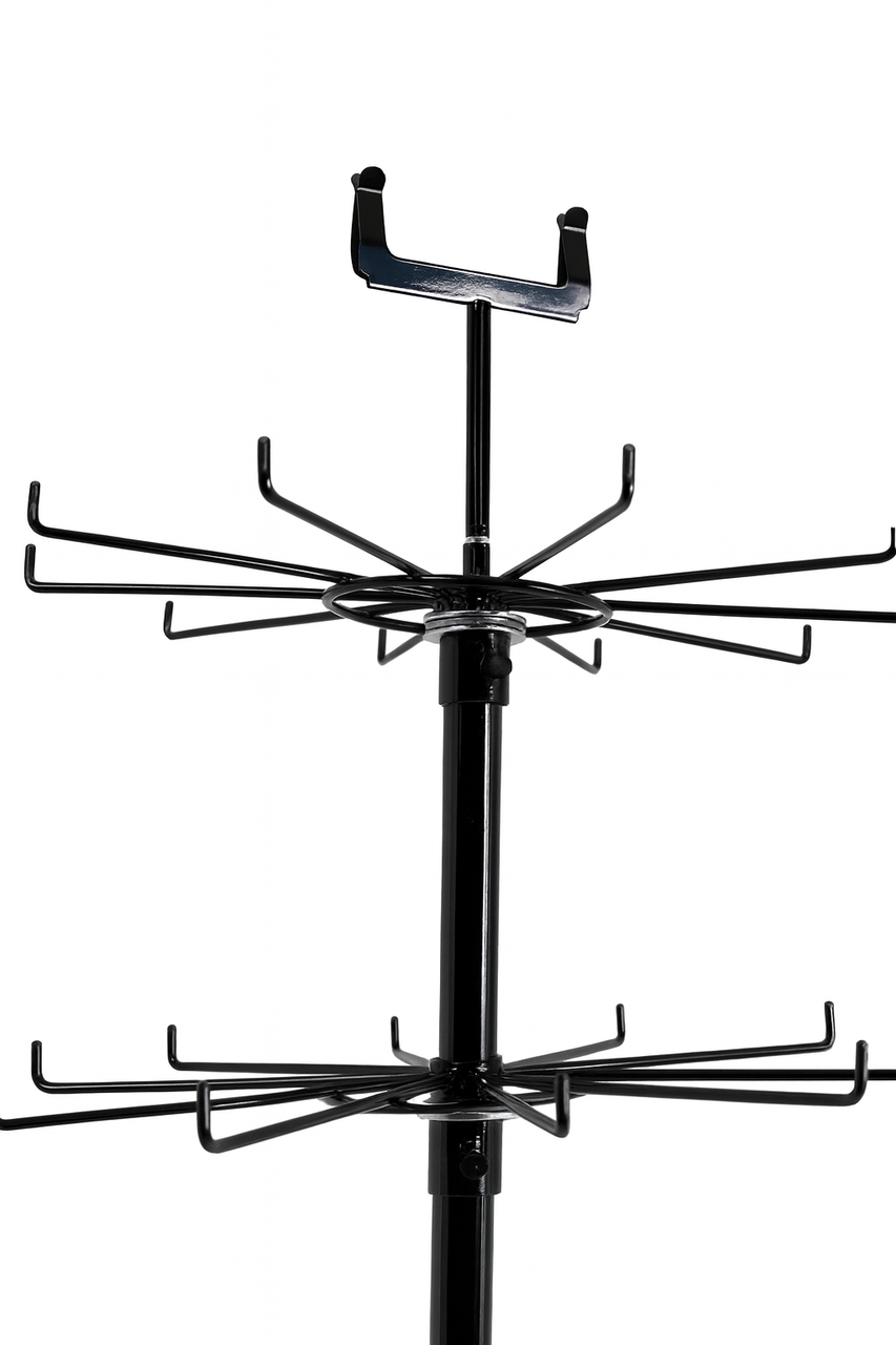 6 Tier Jewellery Display Stand – Rotating Spinner Display Rack