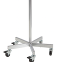 Chrome Tie And Belt Rail With Wheels