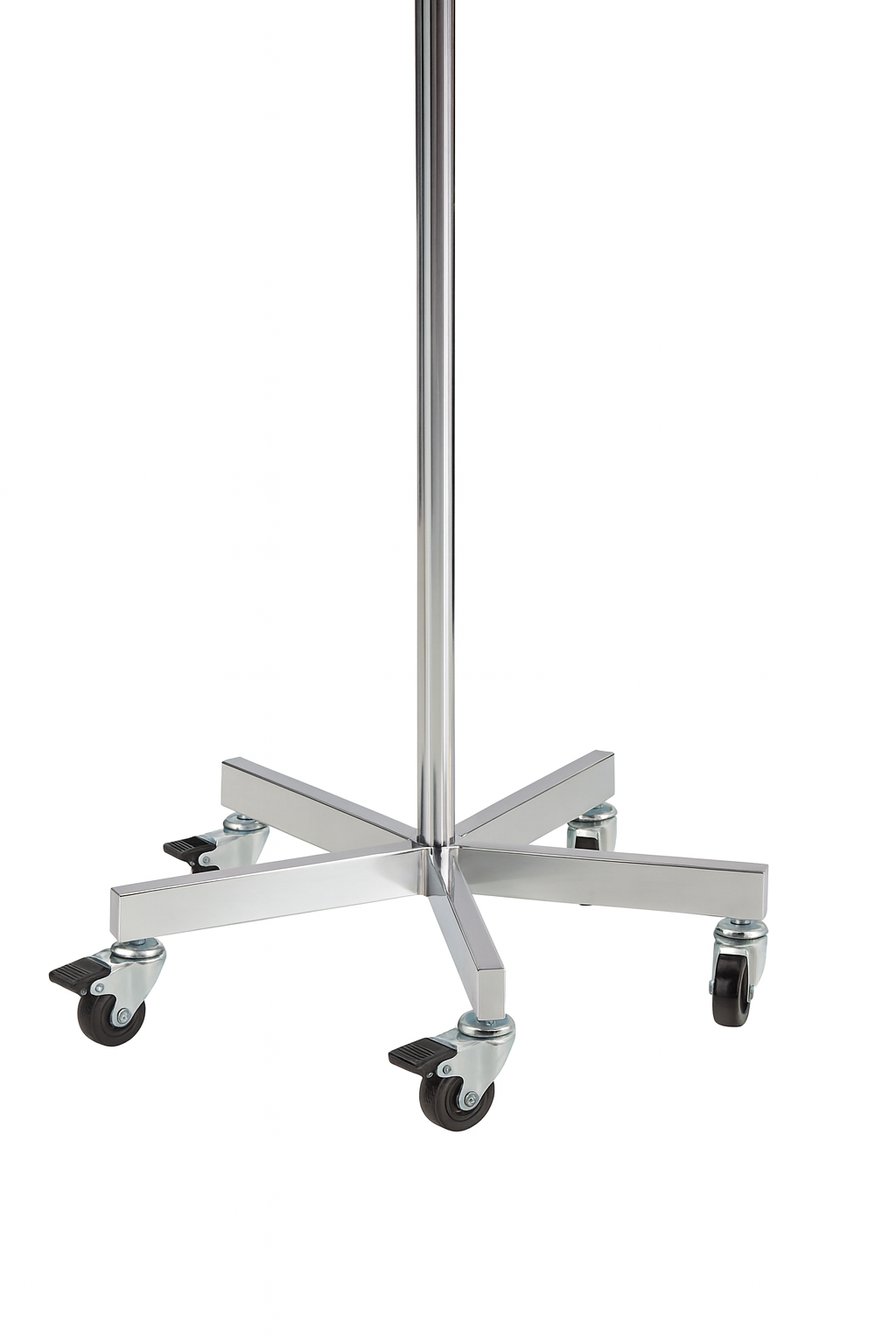 Chrome Tie And Belt Rail With Wheels