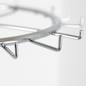 Chrome Tie And Belt Rail