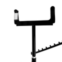 Black Display Price Ticket Card Holder Clothes Rail -Screw in Type