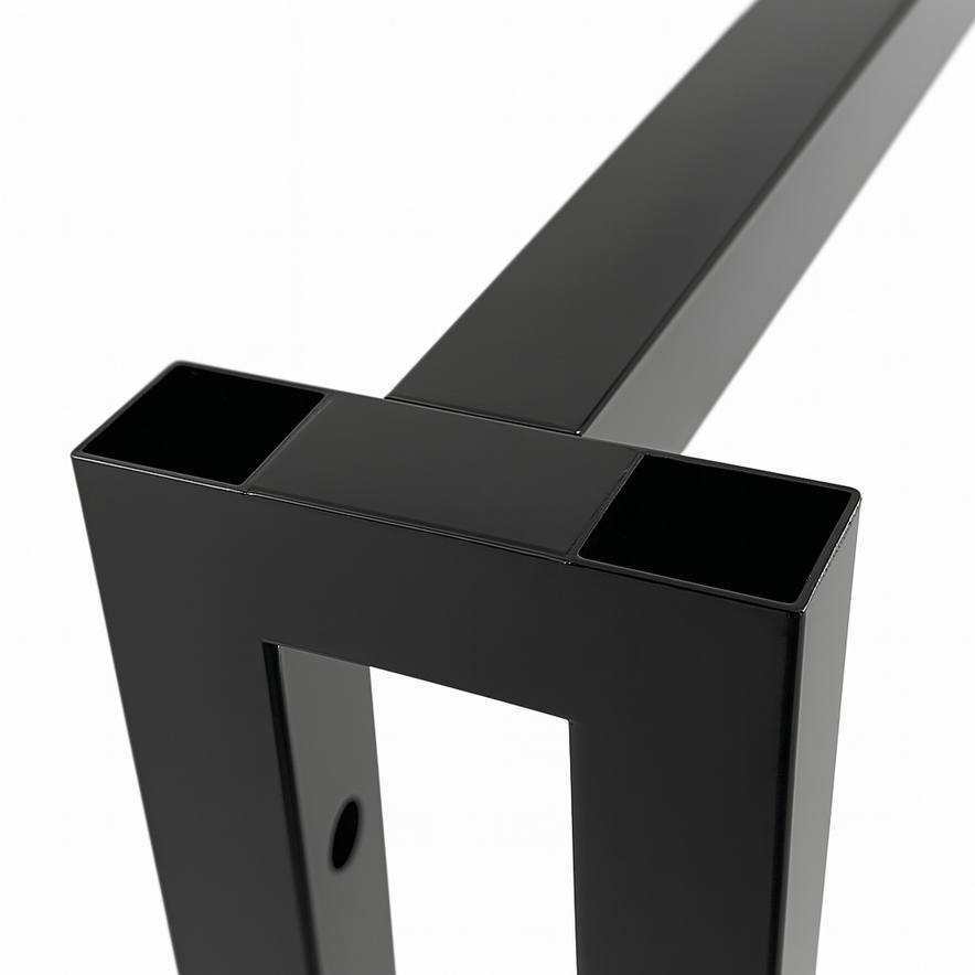 Heavy Duty 6-Way Waterfall Arm Clothing Rail – Adjustable Black Retail Display Stand  with Castors & Brakes