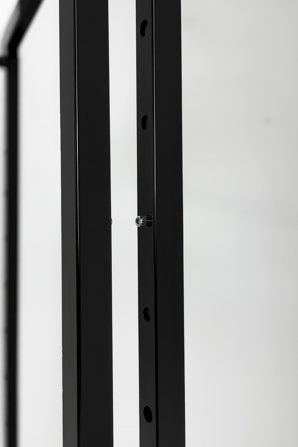 Heavy Duty 6-Way Waterfall Arm Clothing Rail – Adjustable Black Retail Display Stand  with Castors & Brakes