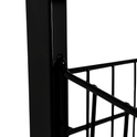 Black 5-Tier Single-Sided Wire Basket Display Stand – 65cm
