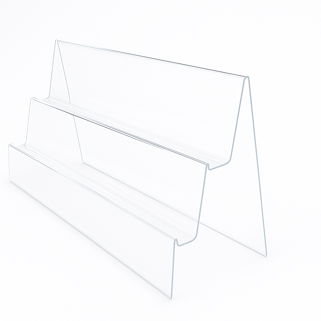Small 3 tier acrylic with lip