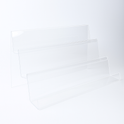 Small 3 tier acrylic with lip