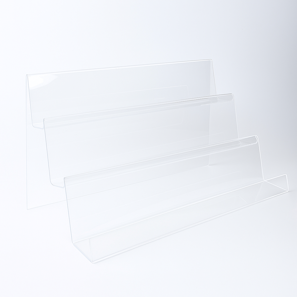 Small 3 tier acrylic with lip