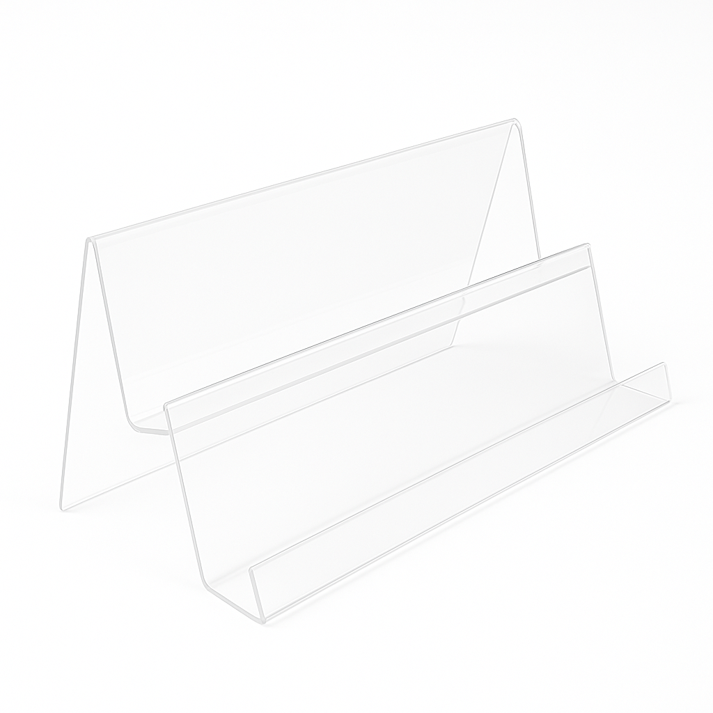 Small 2 tier acrylic with lip