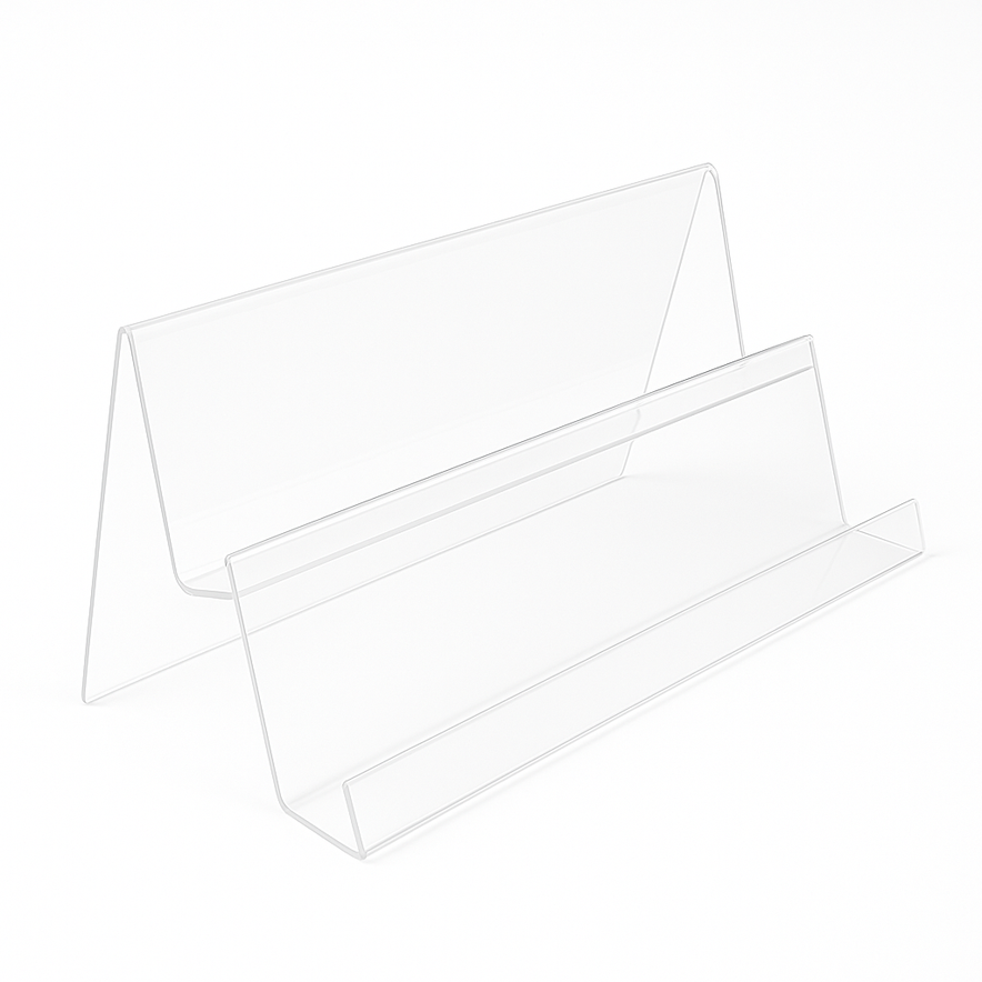 Small 2 tier acrylic with lip