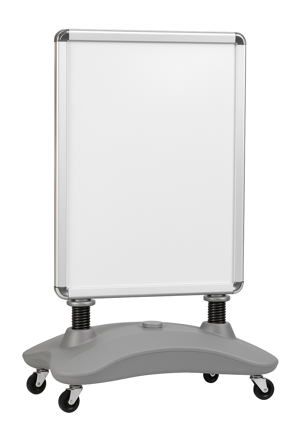 A2 Waterbase Portrait Pavement Sign – Metal Snap Frame A-Board for Posters