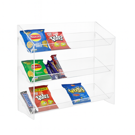 Clear Acrylic Confectionery Display Stand For Candy and Sweets Presentation