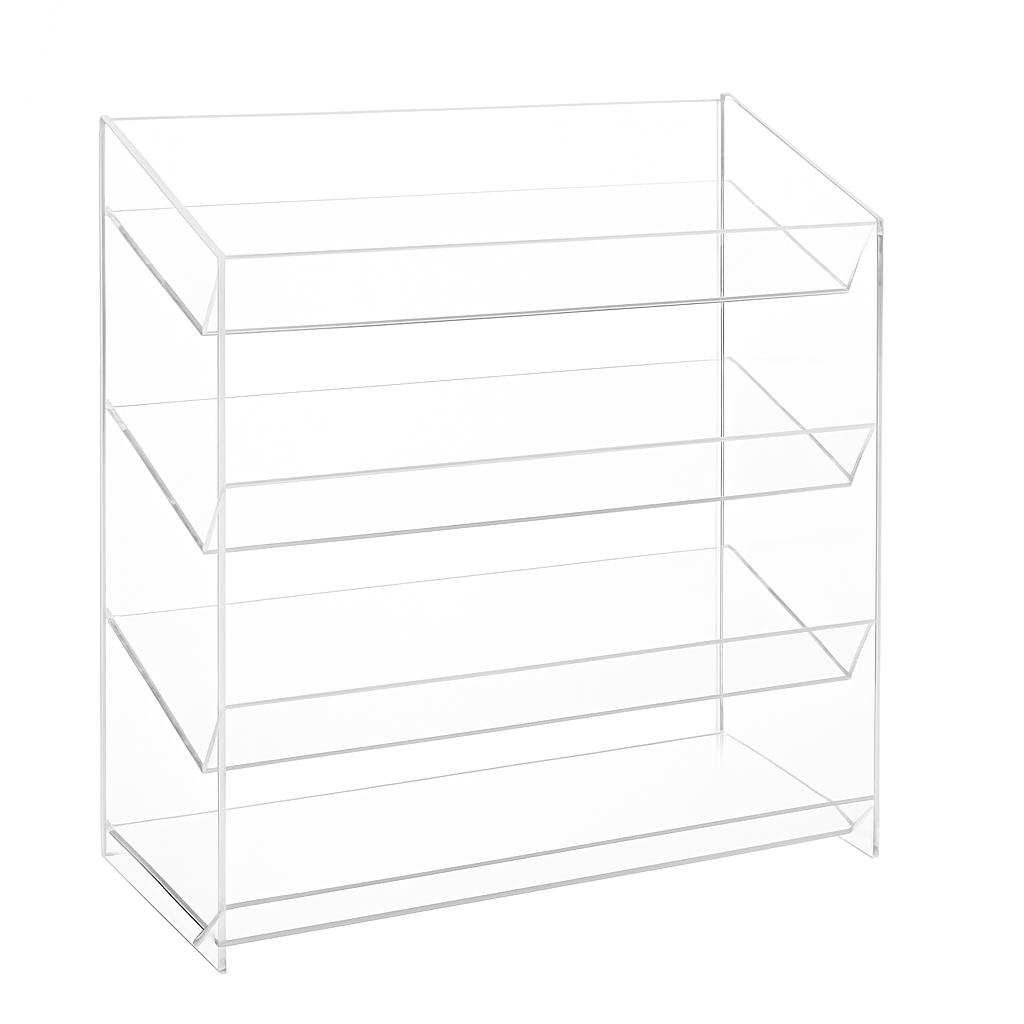 Clear Acrylic Confectionery Display Stand For Candy and Sweets Presentation