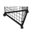 5ft Black Three-Way Grid Mesh Stand With Euro Hooks Included 105