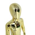 Gold Child Mannequin: Eco-Friendly Design with Rotatable Arms for Retail Displays