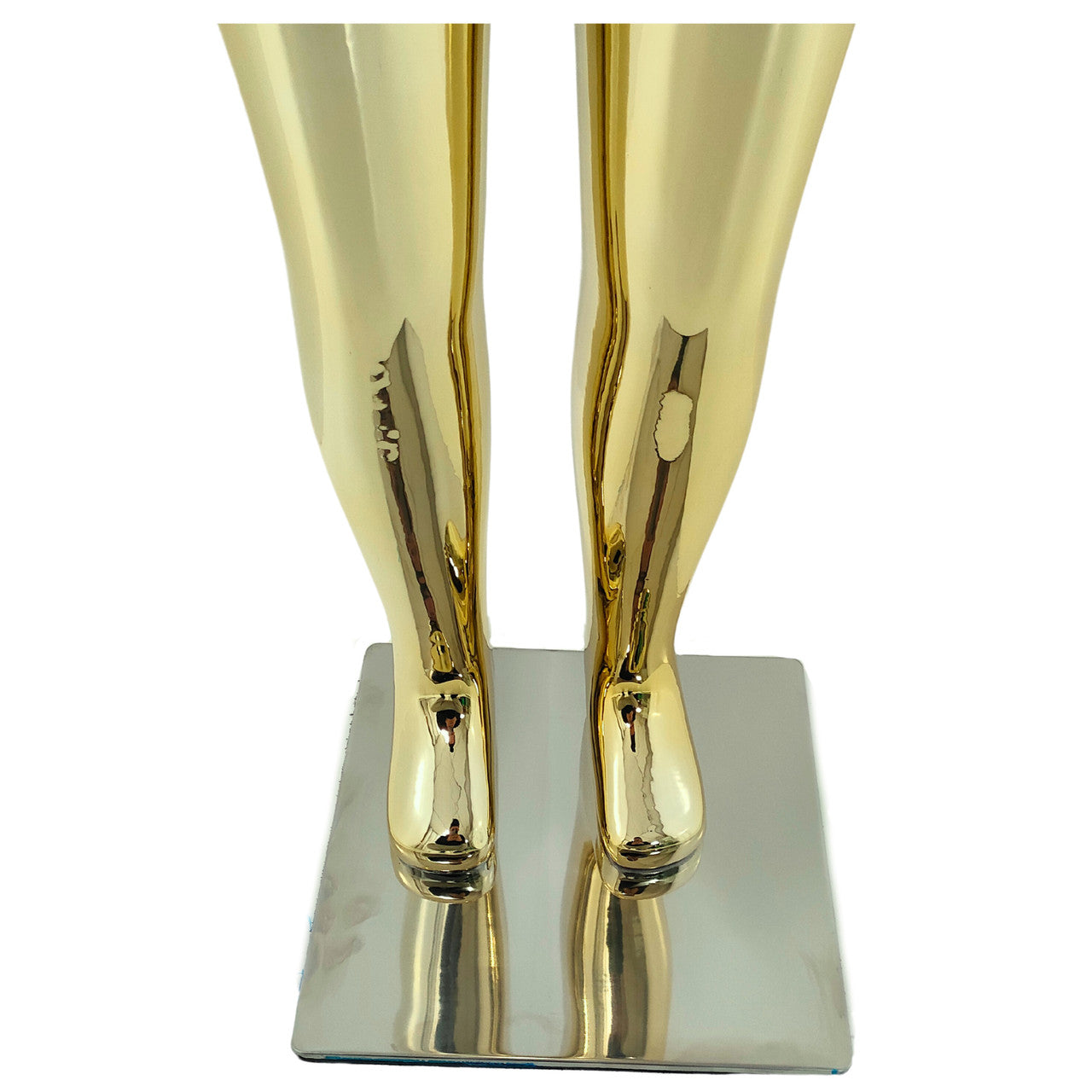Gold Child Mannequin: Eco-Friendly Design with Rotatable Arms for Retail Displays