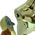 Gold Child Mannequin: Eco-Friendly Design with Rotatable Arms for Retail Displays