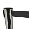 Chrome Retractable Queue Barrier System: Efficient Crowd Control & Queue Management
