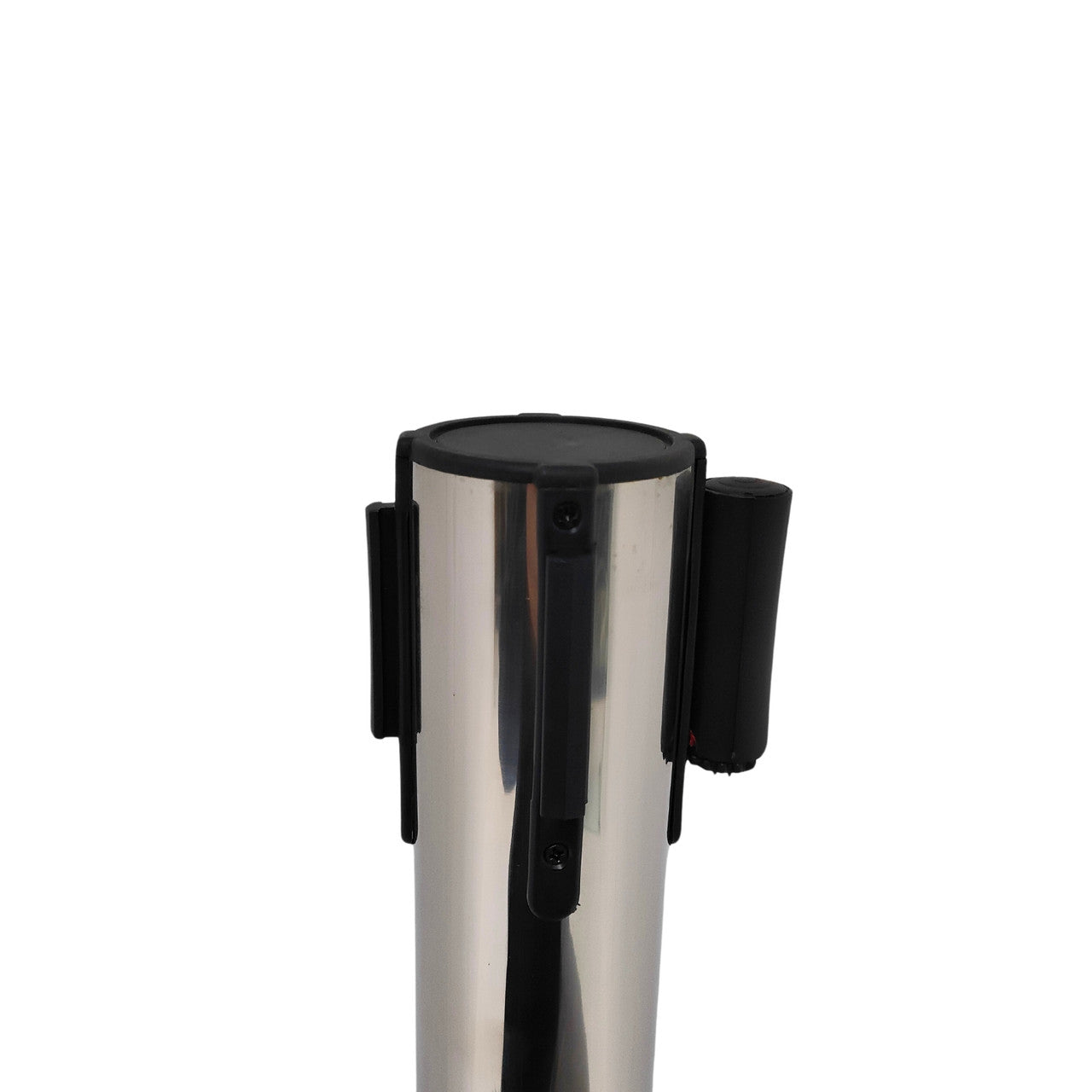 Chrome Retractable Queue Barrier System: Efficient Crowd Control & Queue Management