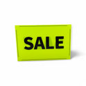 Black & Green Correx Market Promotion Card Sign Board Double-Sided & Waterproof
