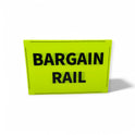 Black & Green Correx Market Promotion Card Sign Board Double-Sided & Waterproof