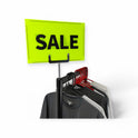 Black & Green Correx Market Promotion Card Sign Board Double-Sided & Waterproof