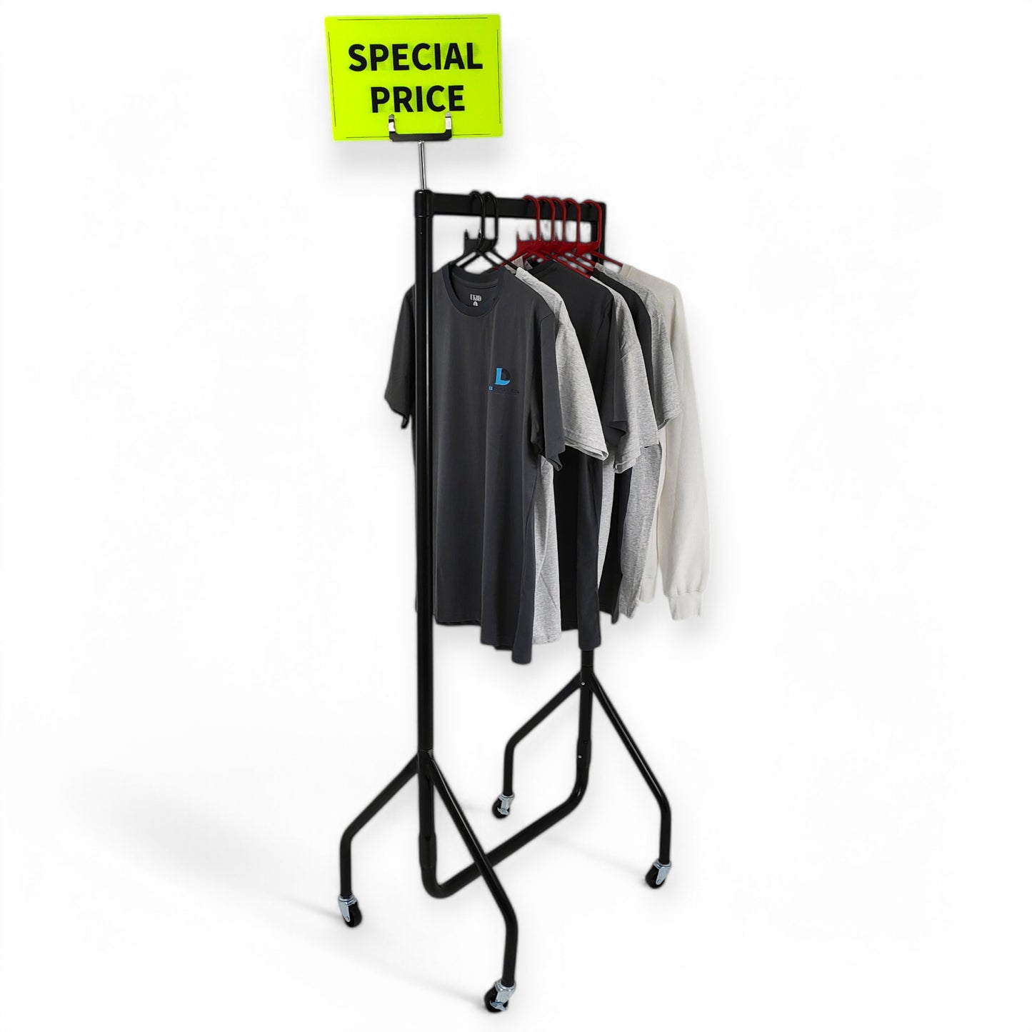 Black & Green Correx Market Promotion Card Sign Board Double-Sided & Waterproof