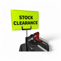 Black & Green Correx Market Promotion Card Sign Board Double-Sided & Waterproof