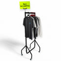 Black & Green Correx Market Promotion Card Sign Board Double-Sided & Waterproof