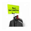 Black & Green Correx Market Promotion Card Sign Board Double-Sided & Waterproof