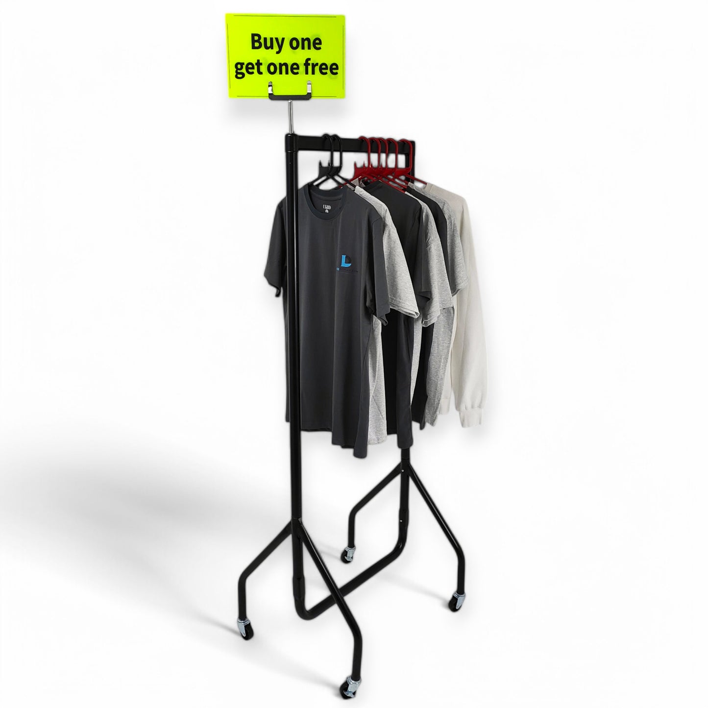 Black & Green Correx Market Promotion Card Sign Board Double-Sided & Waterproof