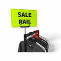Black & Green Correx Market Promotion Card Sign Board Double-Sided & Waterproof