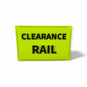 Black & Green Correx Market Promotion Card Sign Board Double-Sided & Waterproof