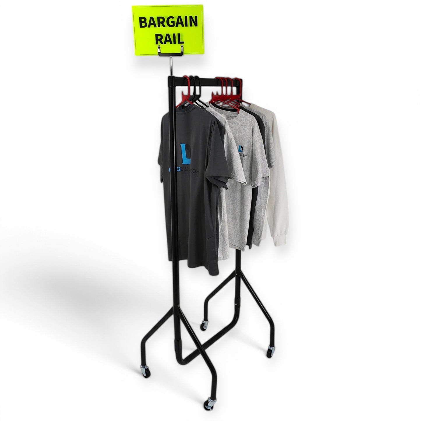 Black & Green Correx Market Promotion Card Sign Board Double-Sided & Waterproof