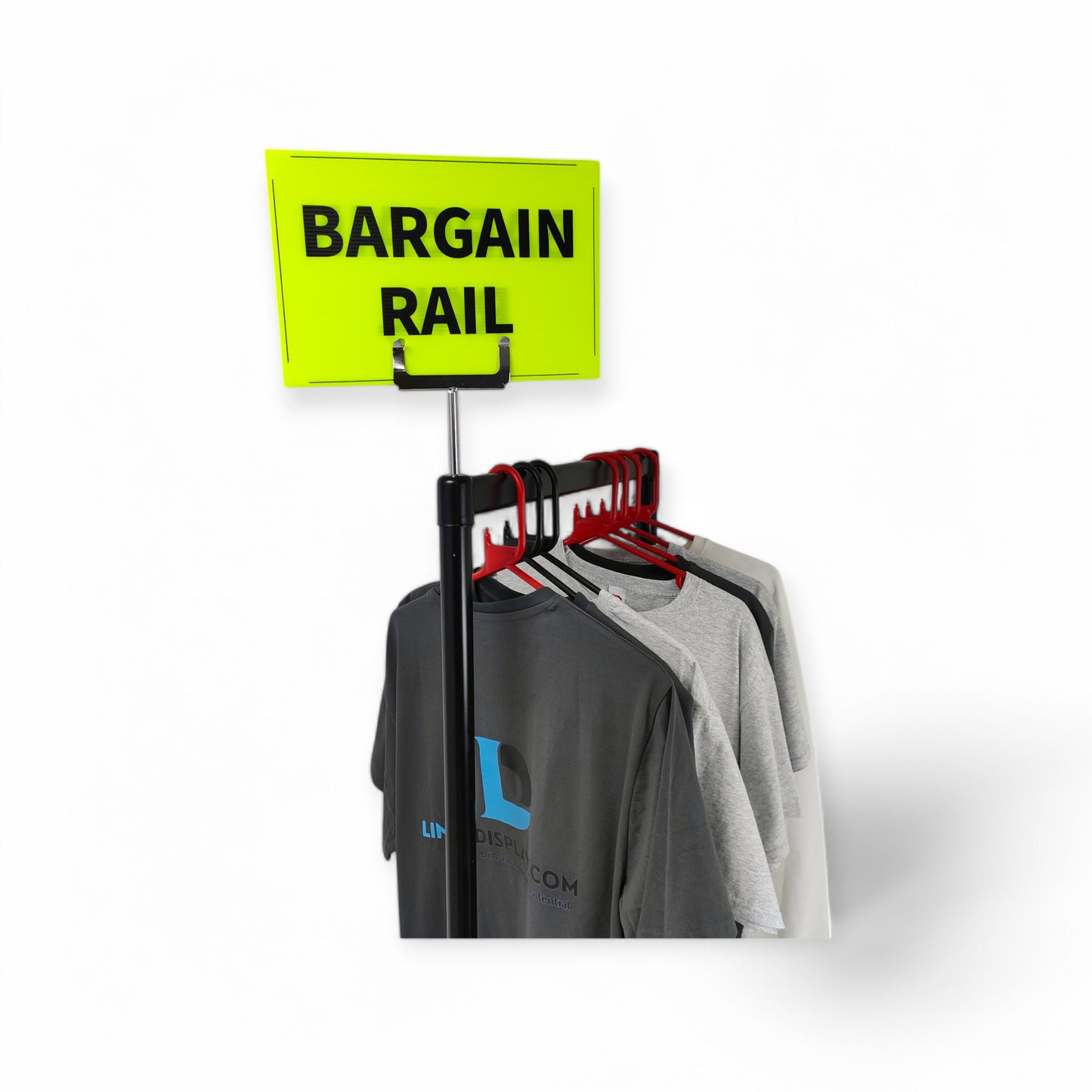 Black & Green Correx Market Promotion Card Sign Board Double-Sided & Waterproof