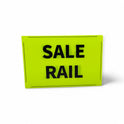 Black & Green Correx Market Promotion Card Sign Board Double-Sided & Waterproof