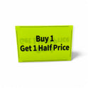 Black & Green Correx Market Promotion Card Sign Board Double-Sided & Waterproof