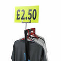 Black & Green Correx Market Price Card Sign Board Double-Sided & Waterproof