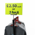 Black & Green Correx Market Price Card Sign Board Double-Sided & Waterproof