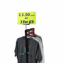 Black & Green Correx Market Price Card Sign Board Double-Sided & Waterproof