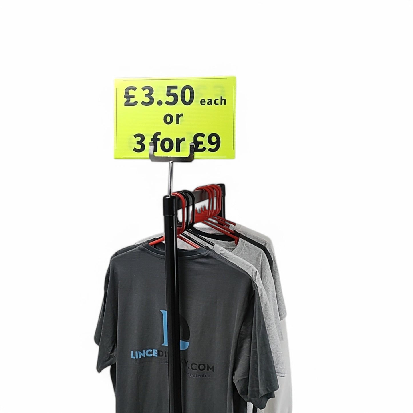 Black & Green Correx Market Price Card Sign Board Double-Sided & Waterproof