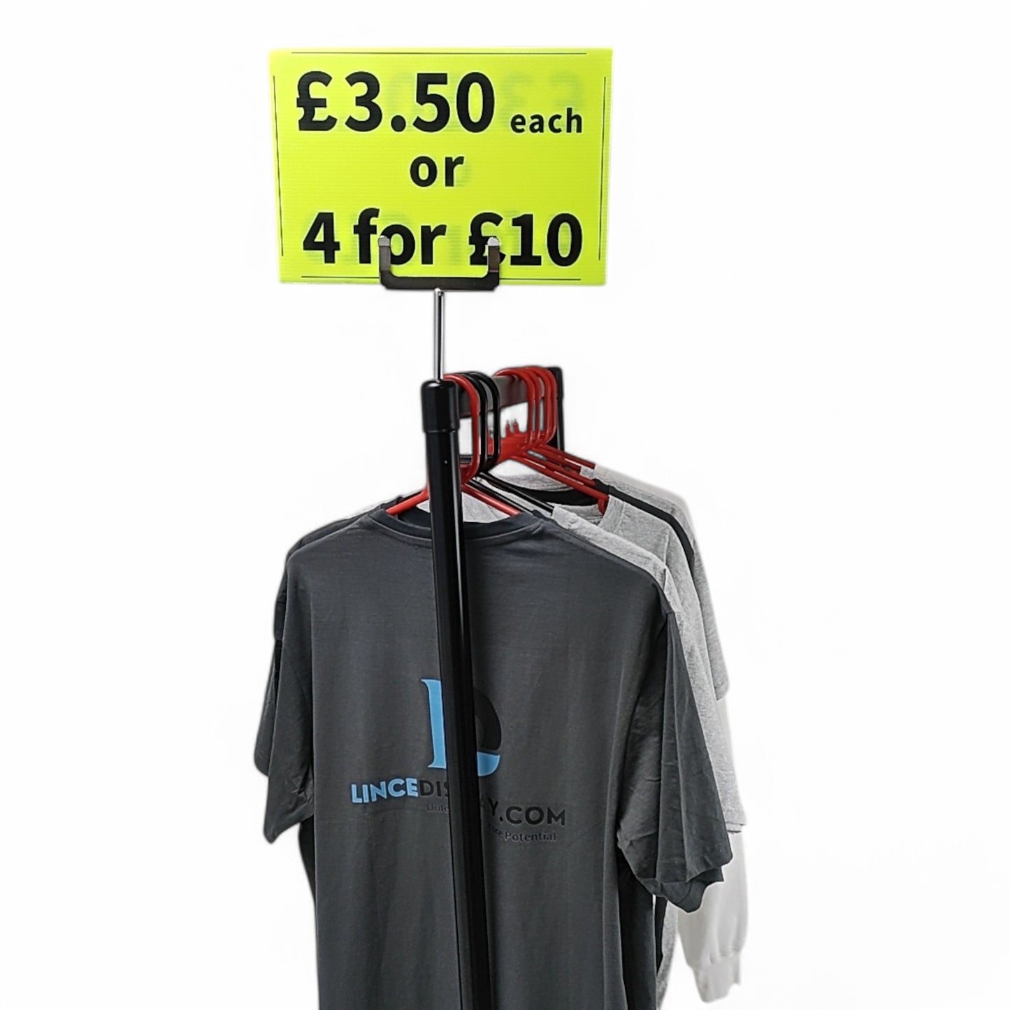Black & Green Correx Market Price Card Sign Board Double-Sided & Waterproof