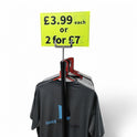 Black & Green Correx Market Price Card Sign Board Double-Sided & Waterproof